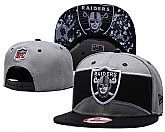 Raiders Fresh Logo Gray Adjustable Hat GS,baseball caps,new era cap wholesale,wholesale hats
